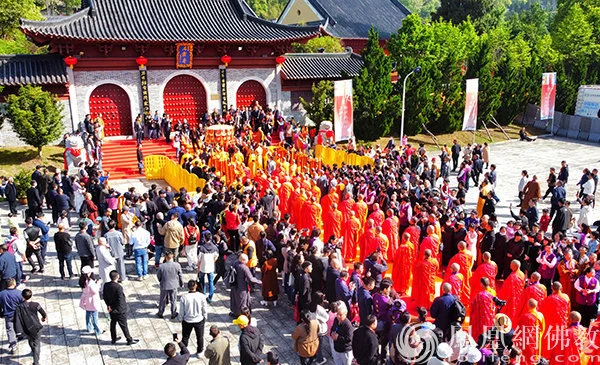 石霜崇胜禅寺照性法师荣膺方丈升座活动现场