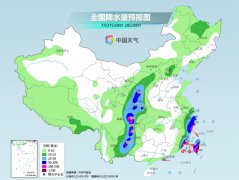 我国西部6省份迎强降雨局