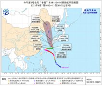 10日起“卡努”将给我国东